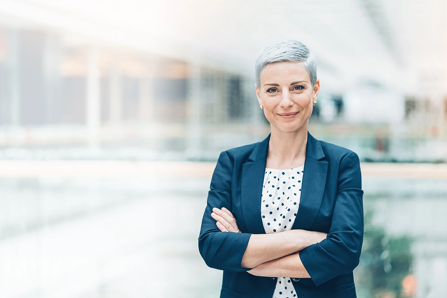Confident attorney